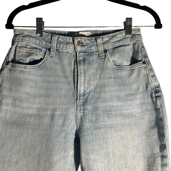 PAIGE Noella High Rise Busted Knee Lightwash Jeans Sz 26 - Picture 7 of 12
